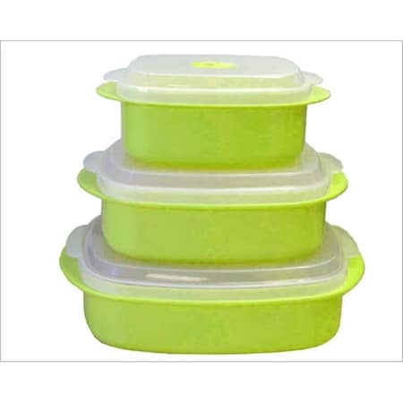 Reston Lloyd Reston Lloyd 20901 Microwave Cookware & Storage Set  Lime 20901